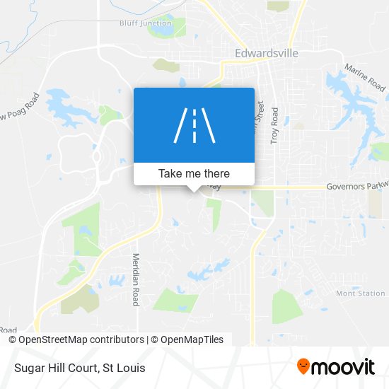 Sugar Hill Court map