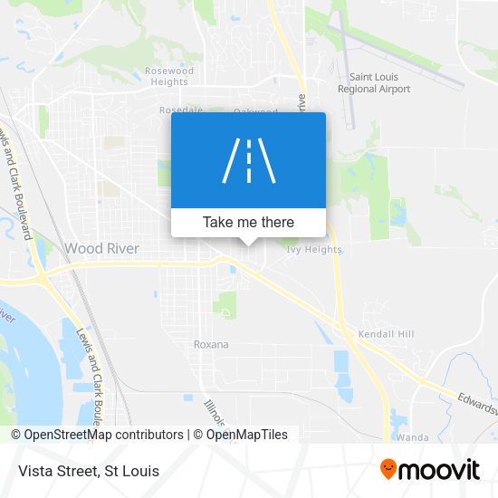 Mapa de Vista Street