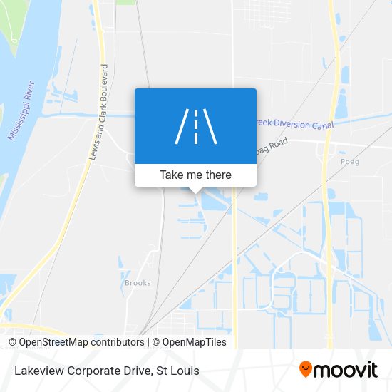 Mapa de Lakeview Corporate Drive