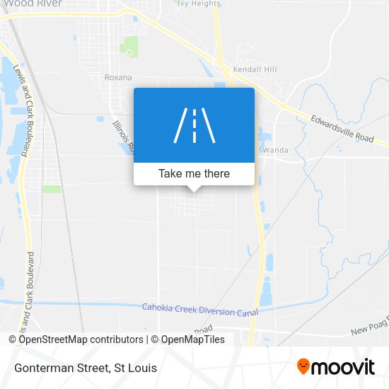Gonterman Street map