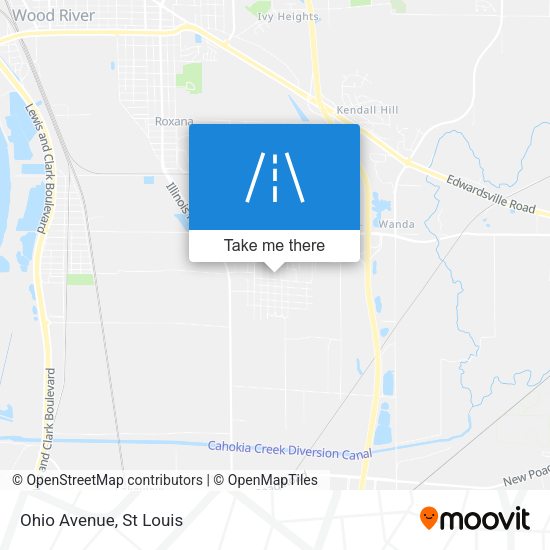 Mapa de Ohio Avenue