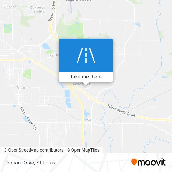 Mapa de Indian Drive