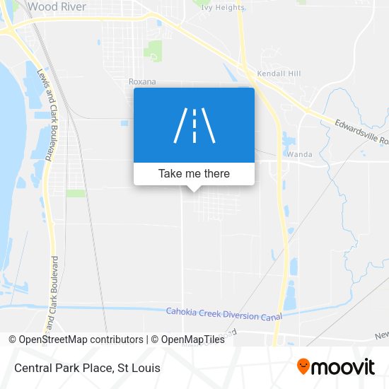 Central Park Place map