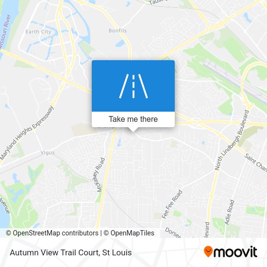 Autumn View Trail Court map