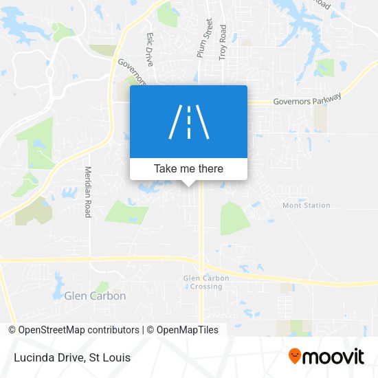 Mapa de Lucinda Drive