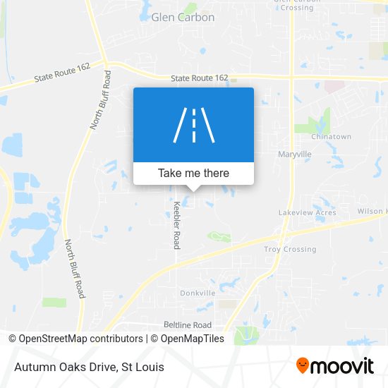 Mapa de Autumn Oaks Drive