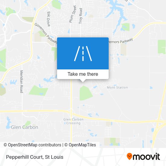 Mapa de Pepperhill Court