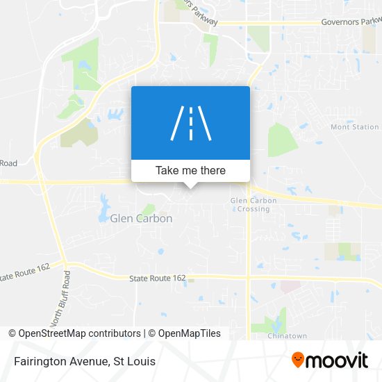 Fairington Avenue map
