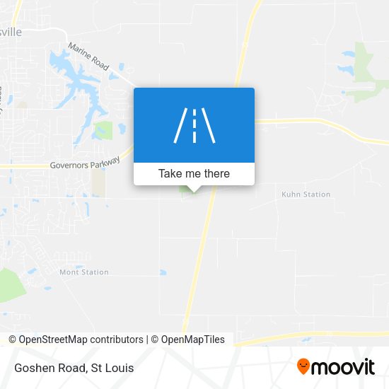 Mapa de Goshen Road