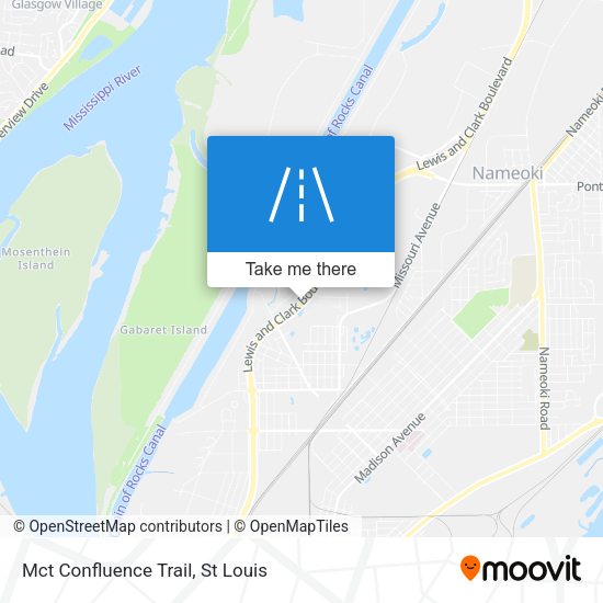 Mct Confluence Trail map