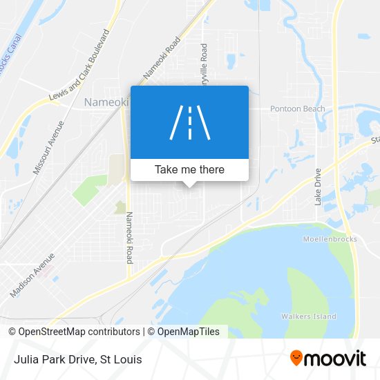 Mapa de Julia Park Drive