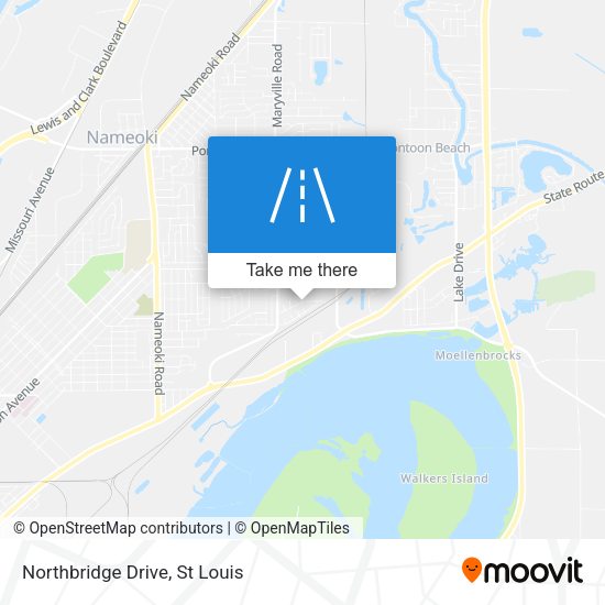 Northbridge Drive map