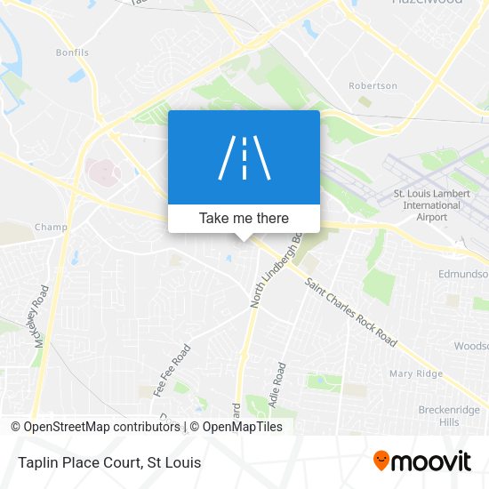 Taplin Place Court map