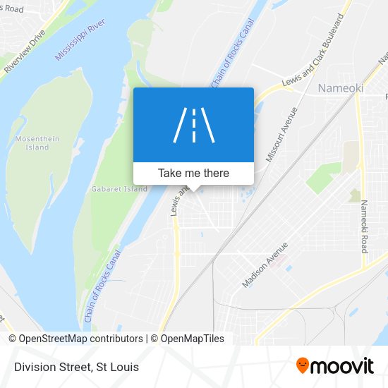 Mapa de Division Street
