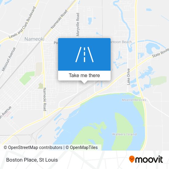 Mapa de Boston Place
