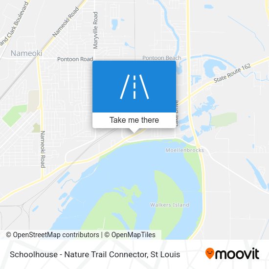 Mapa de Schoolhouse - Nature Trail Connector