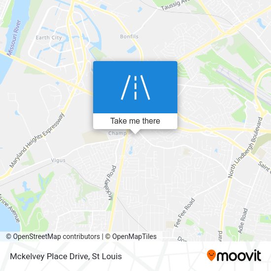 Mckelvey Place Drive map