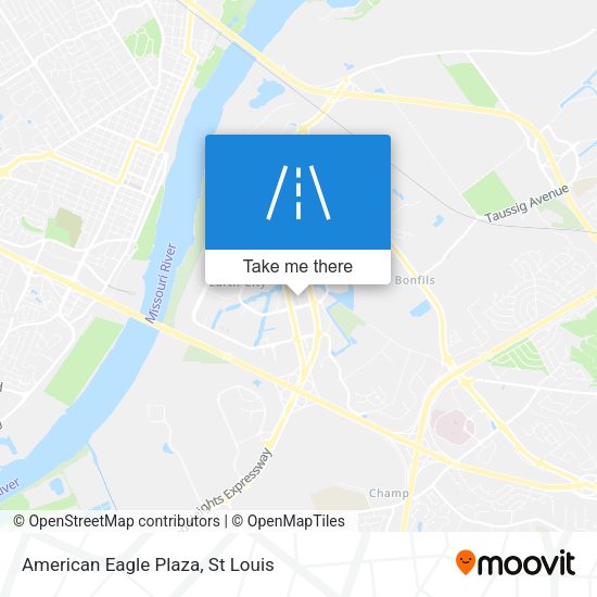 American Eagle Plaza map