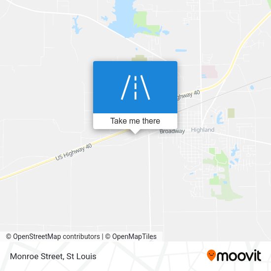 Mapa de Monroe Street
