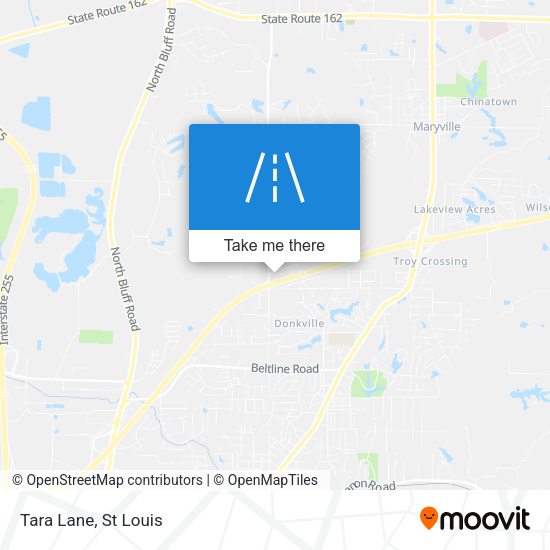 Mapa de Tara Lane