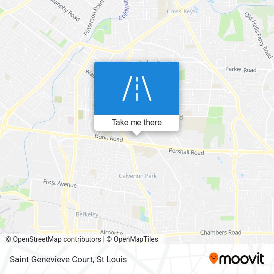 Mapa de Saint Genevieve Court