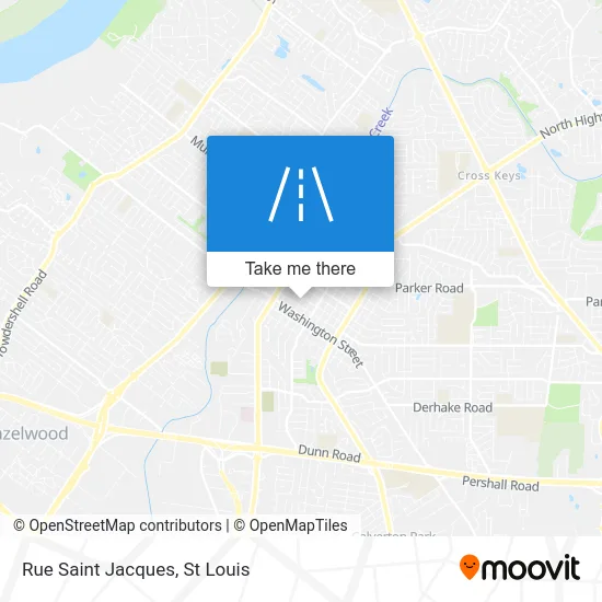 Rue Saint Jacques map