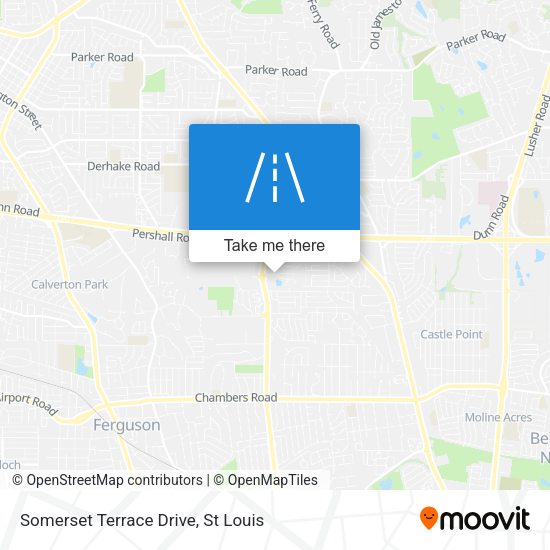 Mapa de Somerset Terrace Drive
