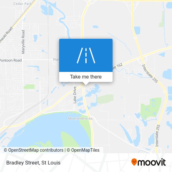 Mapa de Bradley Street