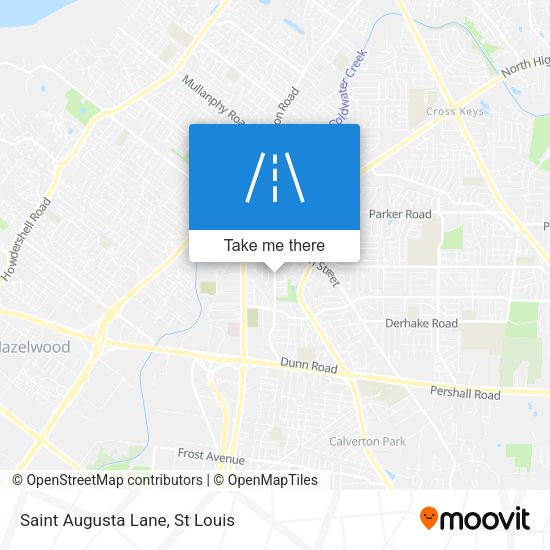 Mapa de Saint Augusta Lane