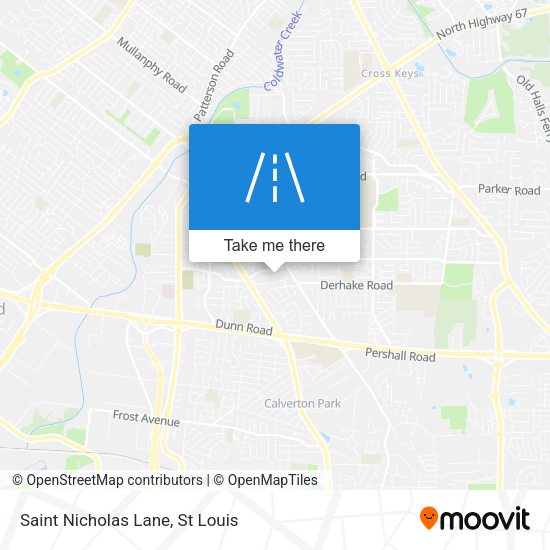 Saint Nicholas Lane map