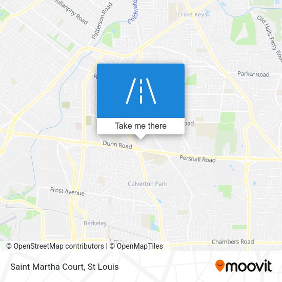 Saint Martha Court map