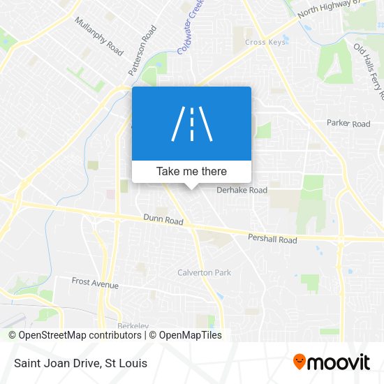 Mapa de Saint Joan Drive