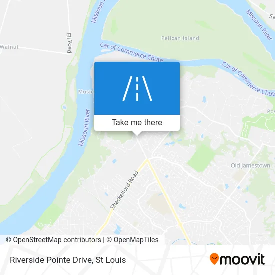 Riverside Pointe Drive map