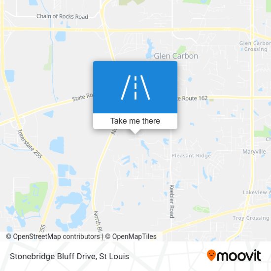 Stonebridge Bluff Drive map