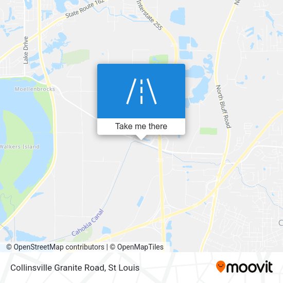 Mapa de Collinsville Granite Road