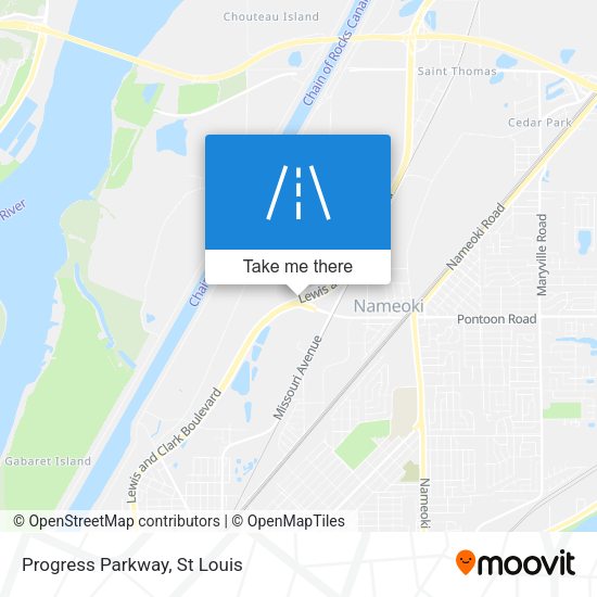 Mapa de Progress Parkway