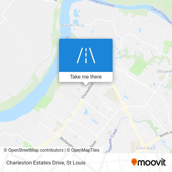 Mapa de Charleston Estates Drive