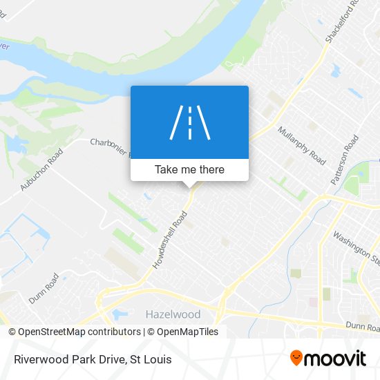 Riverwood Park Drive map