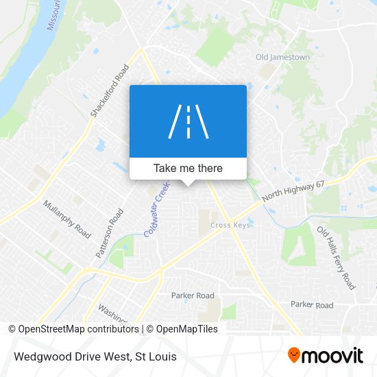Mapa de Wedgwood Drive West