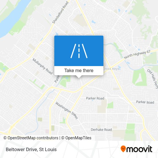 Mapa de Beltower Drive