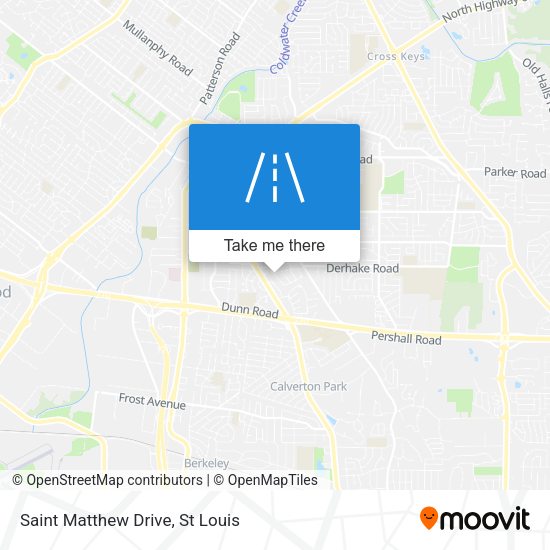 Saint Matthew Drive map