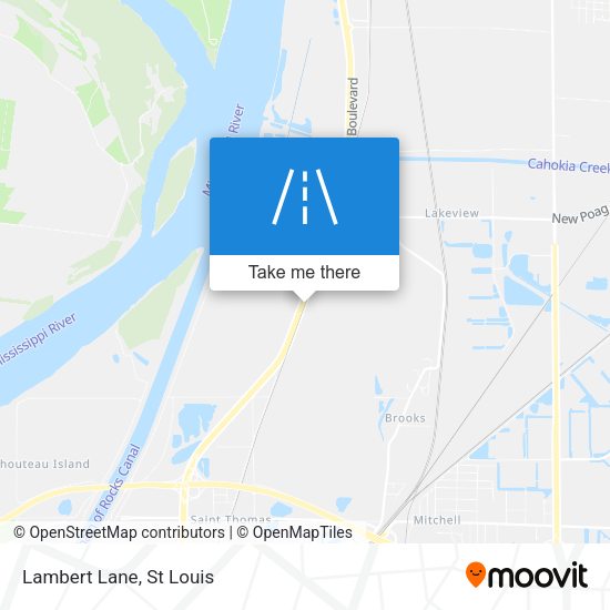 Mapa de Lambert Lane