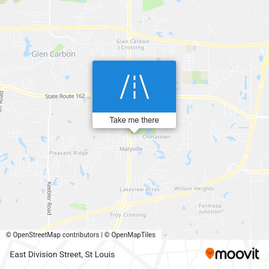 East Division Street map
