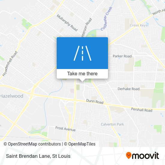 Mapa de Saint Brendan Lane
