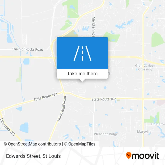 Edwards Street map