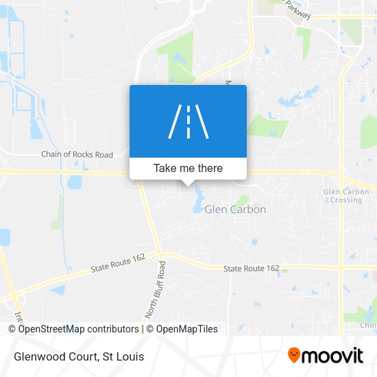 Mapa de Glenwood Court
