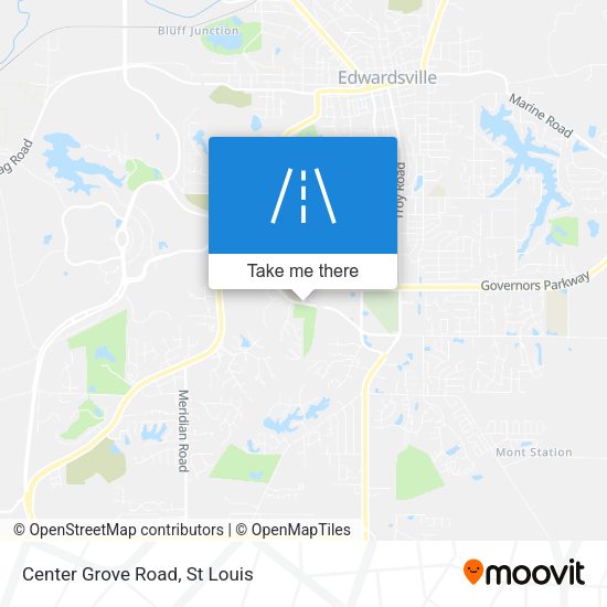 Mapa de Center Grove Road