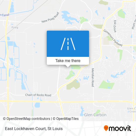 East Lockhaven Court map