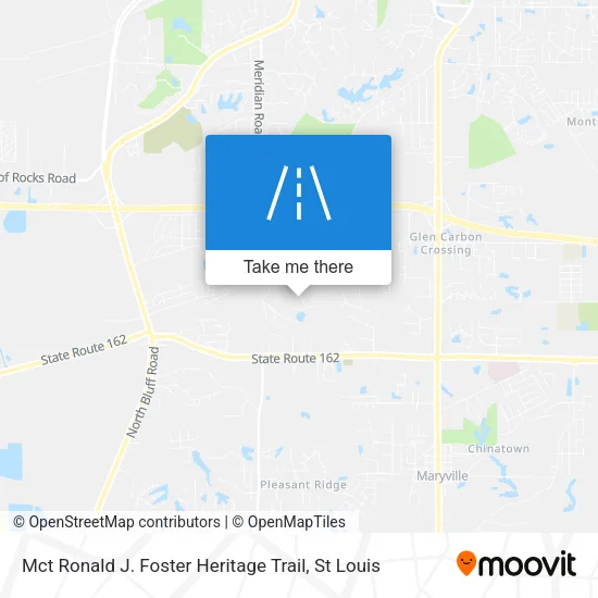 Mct Ronald J. Foster Heritage Trail map