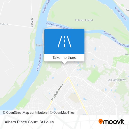 Albers Place Court map
